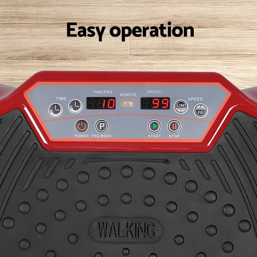 Everfit Vibration Machine Plate Platform Body Shaper Home Gym Fitness