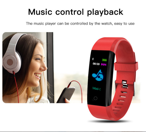 Fitness Smart Watch Activity Tracker Heart Rate For Women Men Oxygen